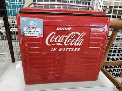 Vintage Coke Cooler