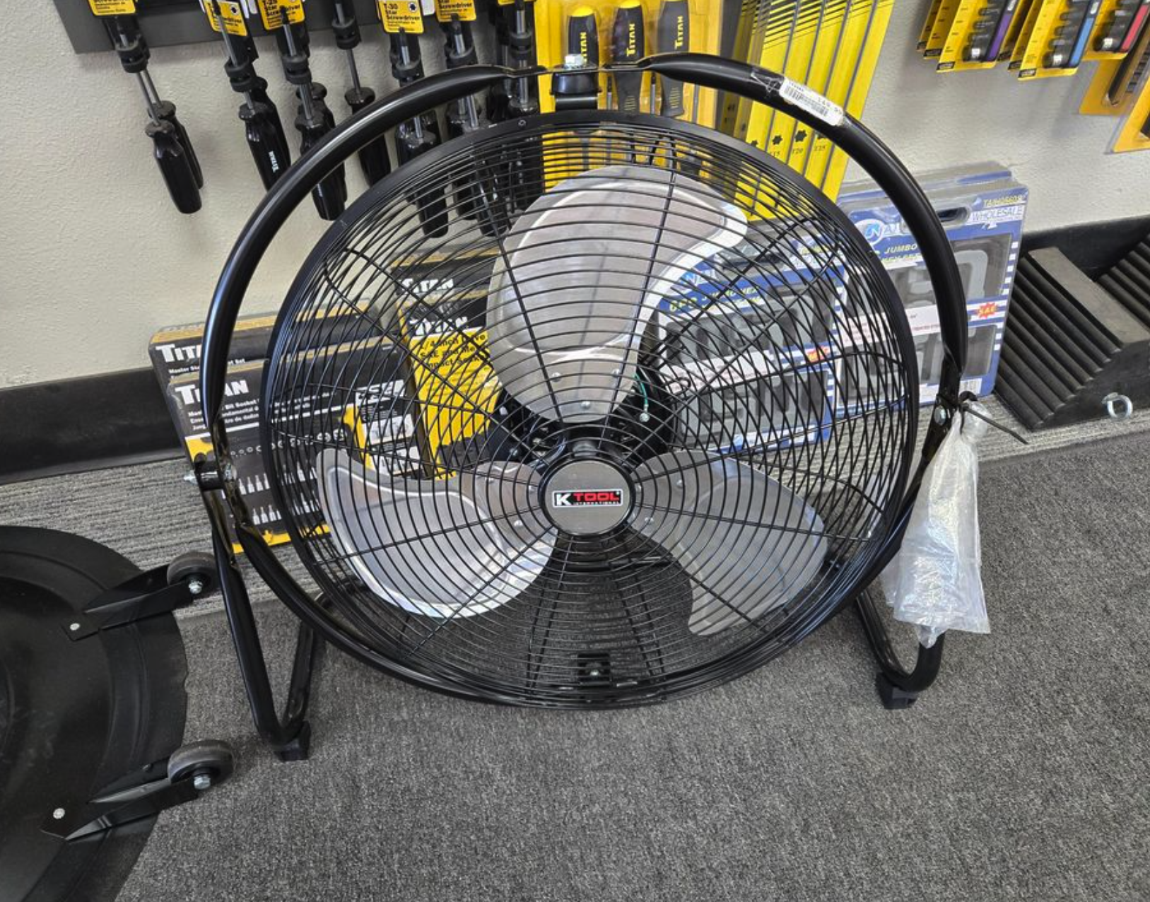 NEW K Tool Floor Fan